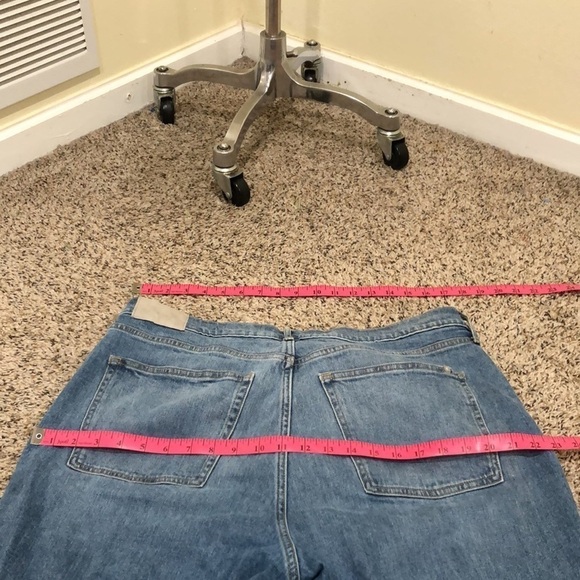 Everlane The Original Cheeky Jeans Size 33 Crop Length Medium Blue High Rise - Picture 4 of 9